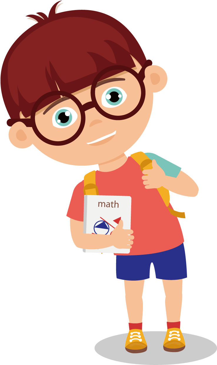 Boy Drawing Clip Art - Satchel (1500x1501)