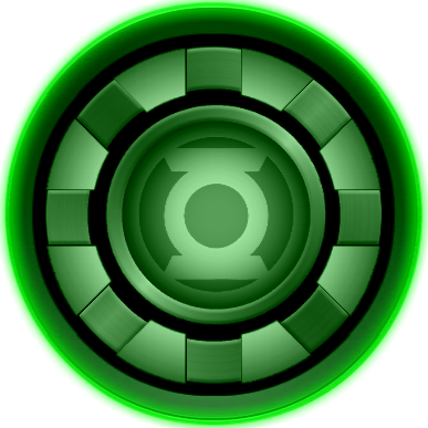 Green Lantern Iron Man Arc Reactor Test 1 By Kalel7 - Mobile Phone (387x387)