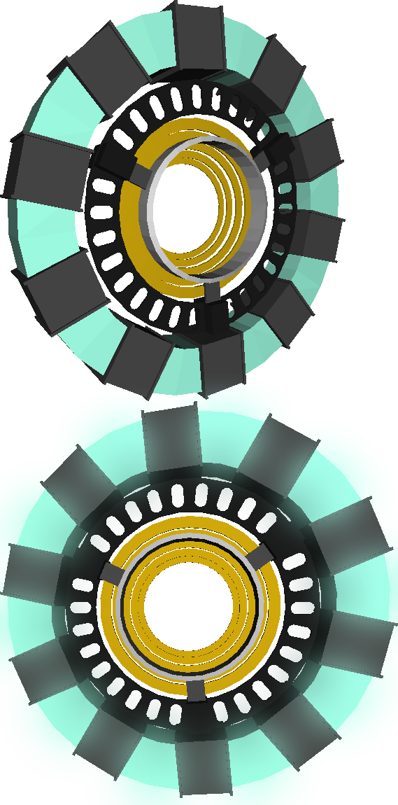 Iron Man Arc Reactor 3d Model By Azerathangelwolf - Iron Man Arc Reactor (569x1150)