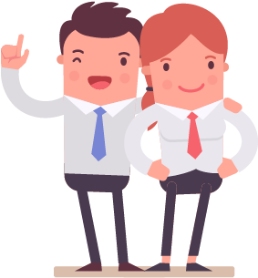 The Business Directory Is Comprised Of All Vendorline - Business Characters Working Together (500x500)