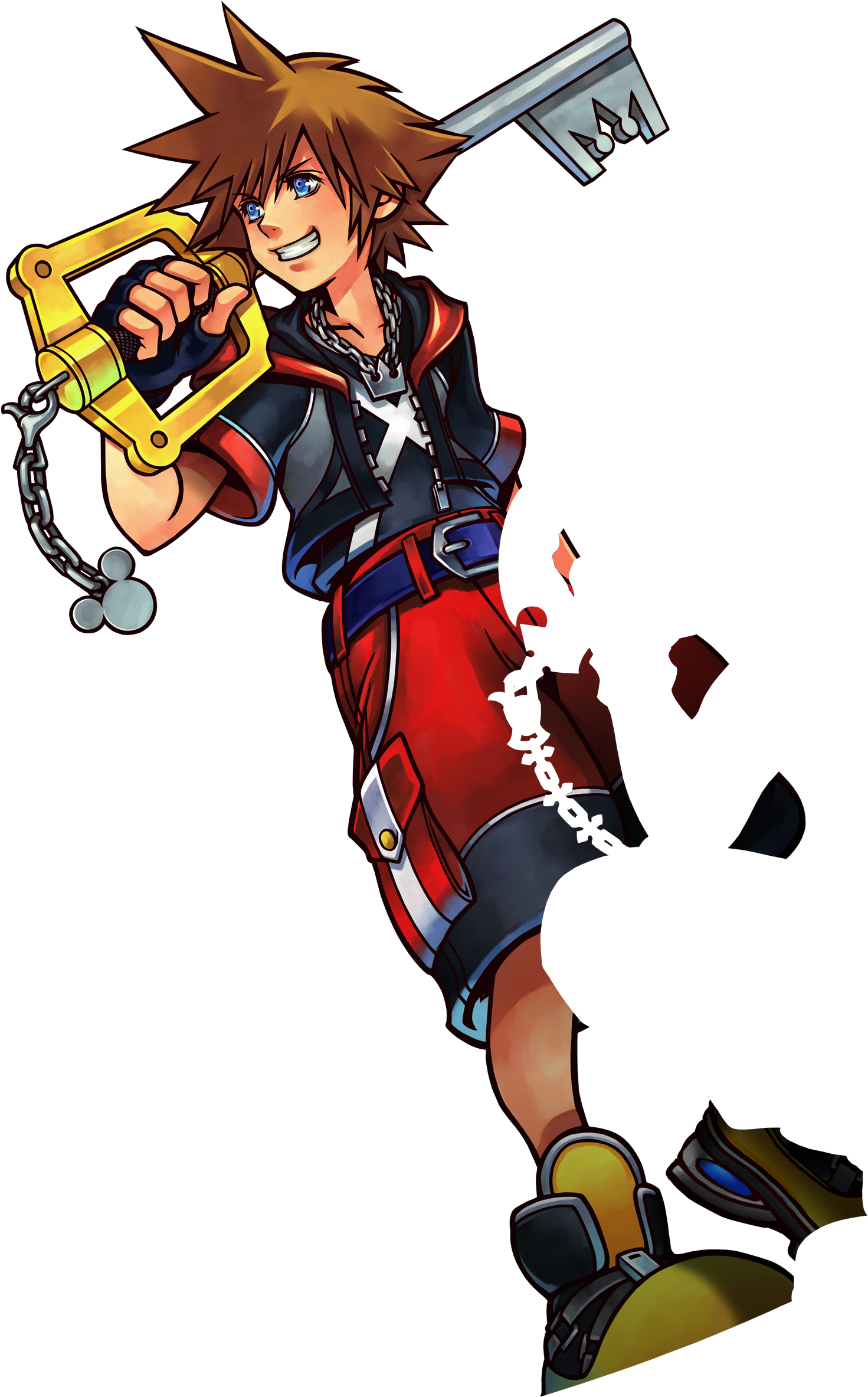 Kingdom Hearts Iii Png Transparent Image - Hearts 3d Dream Drop Distance (1658x2476)