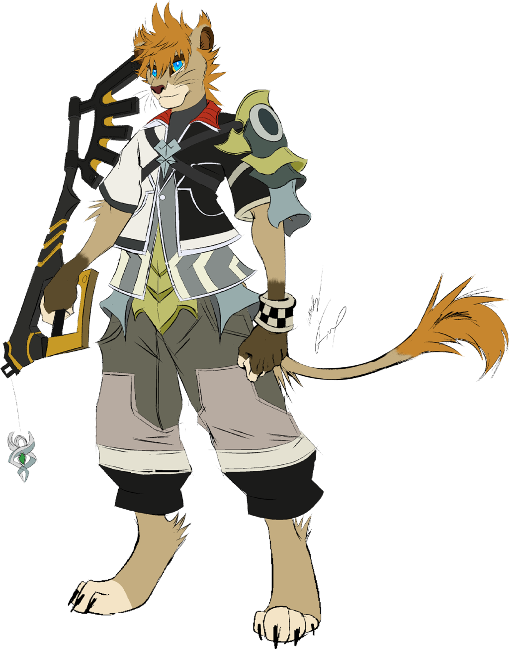 Kingdom Hearts Birth By Sleep Kingdom Hearts Iii Ventus - Kingdom Hearts Ventus Lion (1024x1304)