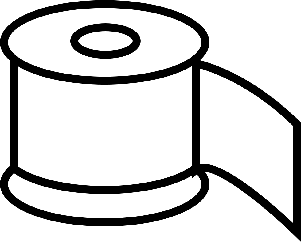 Toilet Paper Outline - Hygiene (980x790)