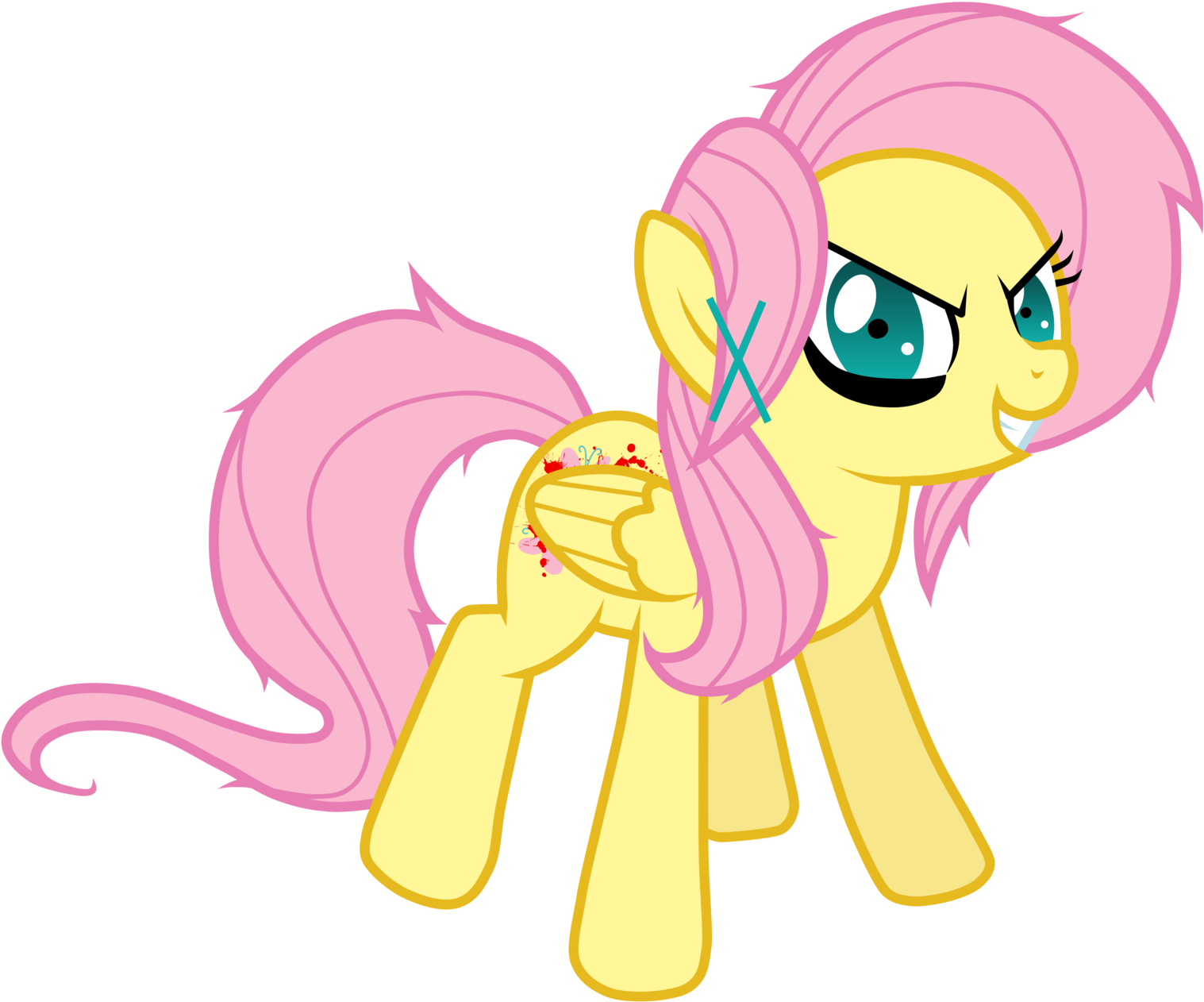 Pony Rainbow Dash Pink Mammal Yellow Cartoon Vertebrate - Cartoon (1600x1323)