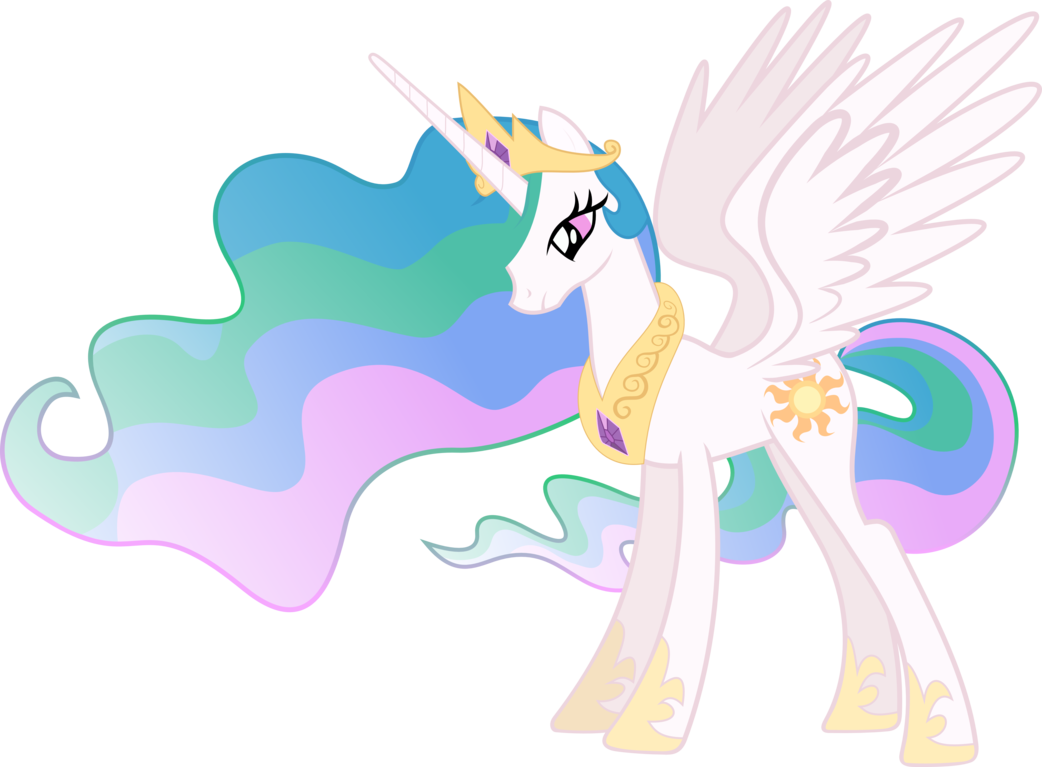 Full Resolution - My Little Pony Putri Celestia (1042x767)