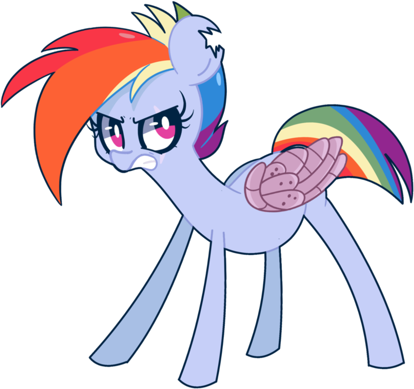 Sombra Timeline Rainbowdash By Turtlefarminguy - Cartoon (999x799)