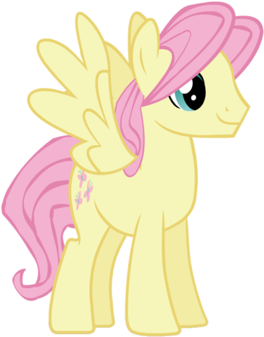 My Little Pony Friendship Is Magic Male Ponies - Fluttershy (454x500)