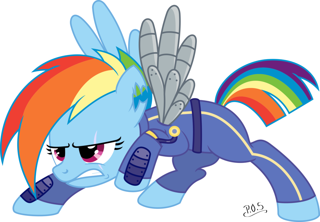 Alternate Timeline, Apocalypse Dash, Artist - Cutie Remark Rainbow Dash (1024x709)