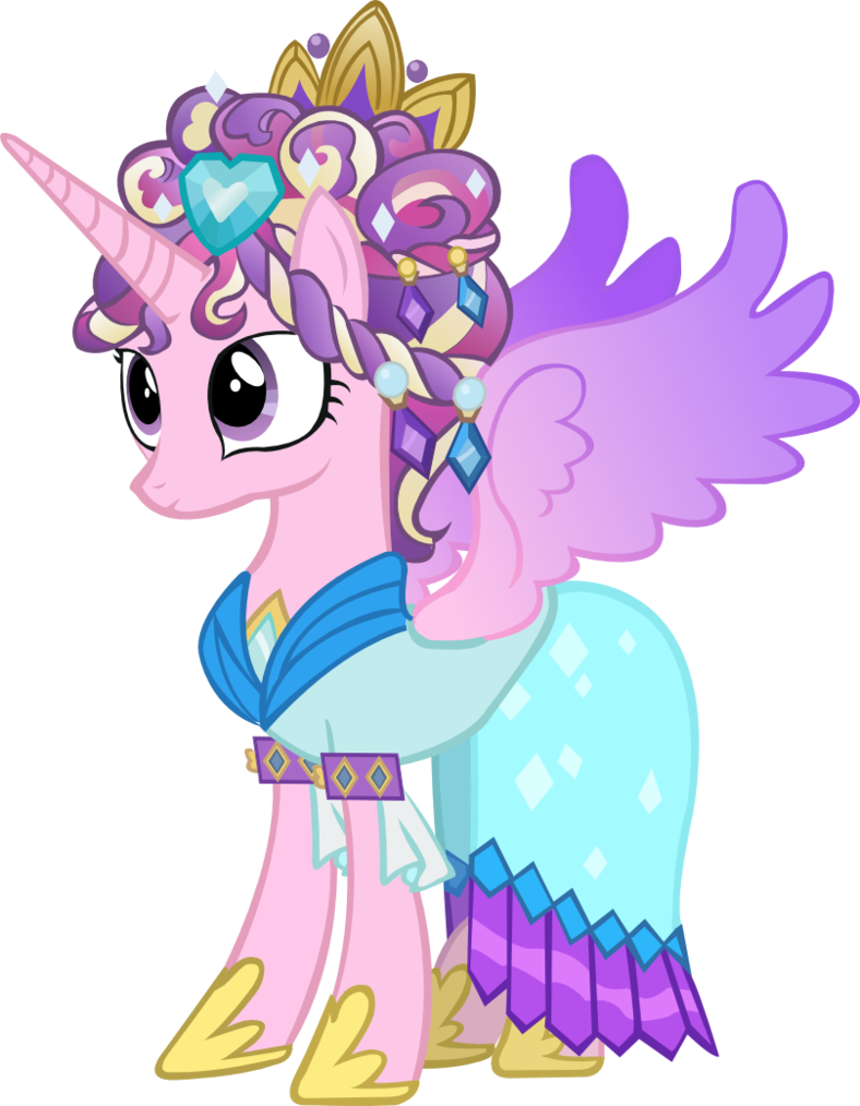 My Little Pony Friendship Is Magic Princess Cadence - My Little Pony Princess Cadence Dress (788x1014)