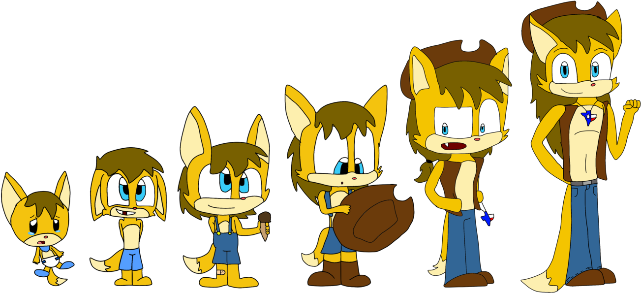 Joe The Fox Timeline By Joethegreatfox - Cartoon (1315x608)