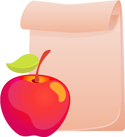 Apple Drawing Cartoon Clip Art - Apple (500x500)