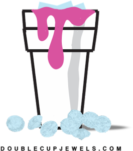 Double Cup Cliparts - Gold Double Cup (400x413)