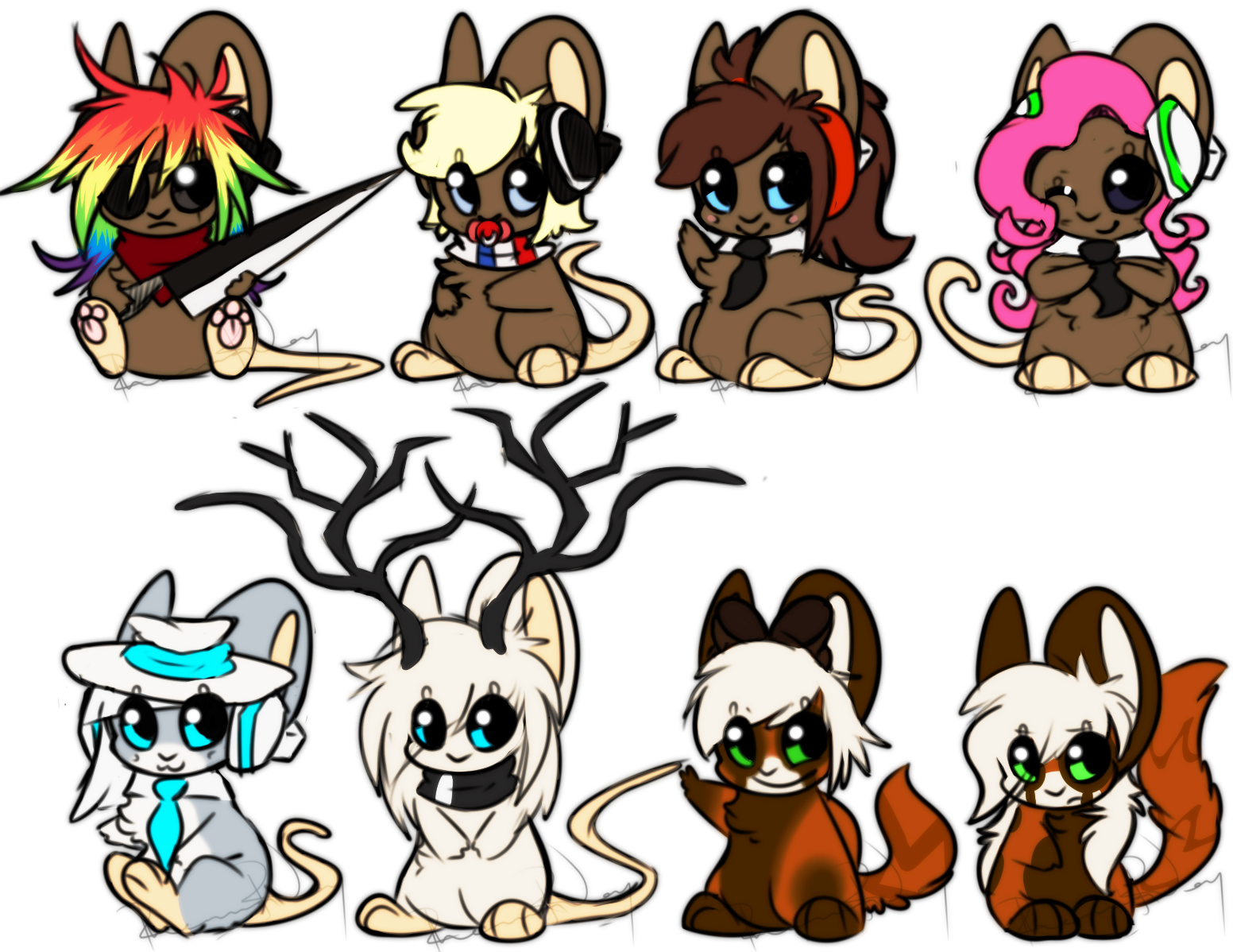 By Nervously - Transformice Boy Outfits (1552x1198)