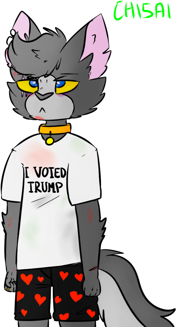 Personified Trash Bag By Chisaikitsune - Cartoon (701x1140)