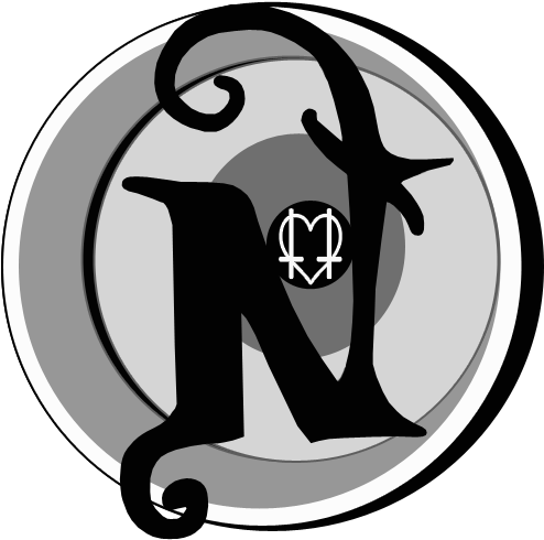 Ntio Rosary Necklace Knives And Pens By Andy Biersack - Silver Pentagram Gothic String Bracelet W/ Black Beads (504x491)