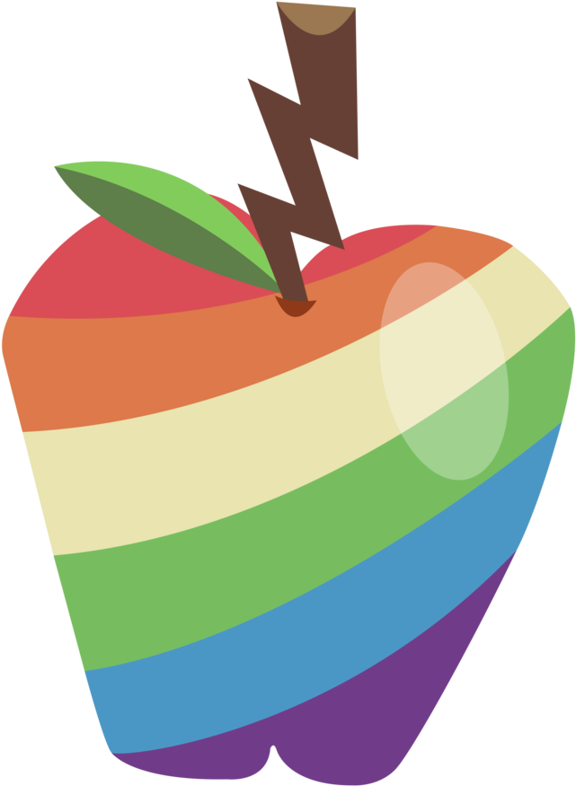 Zap Apple Vector By Skeptic Mousey-d4lwlub - Mlp Zap Apples (900x900)