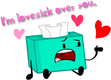 Tissues Valentines By Thetgrodz - Inanimate Insanity Valentines (407x371)