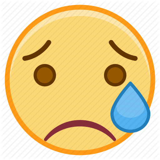 Cry Emoticon - Emoticon (512x512)