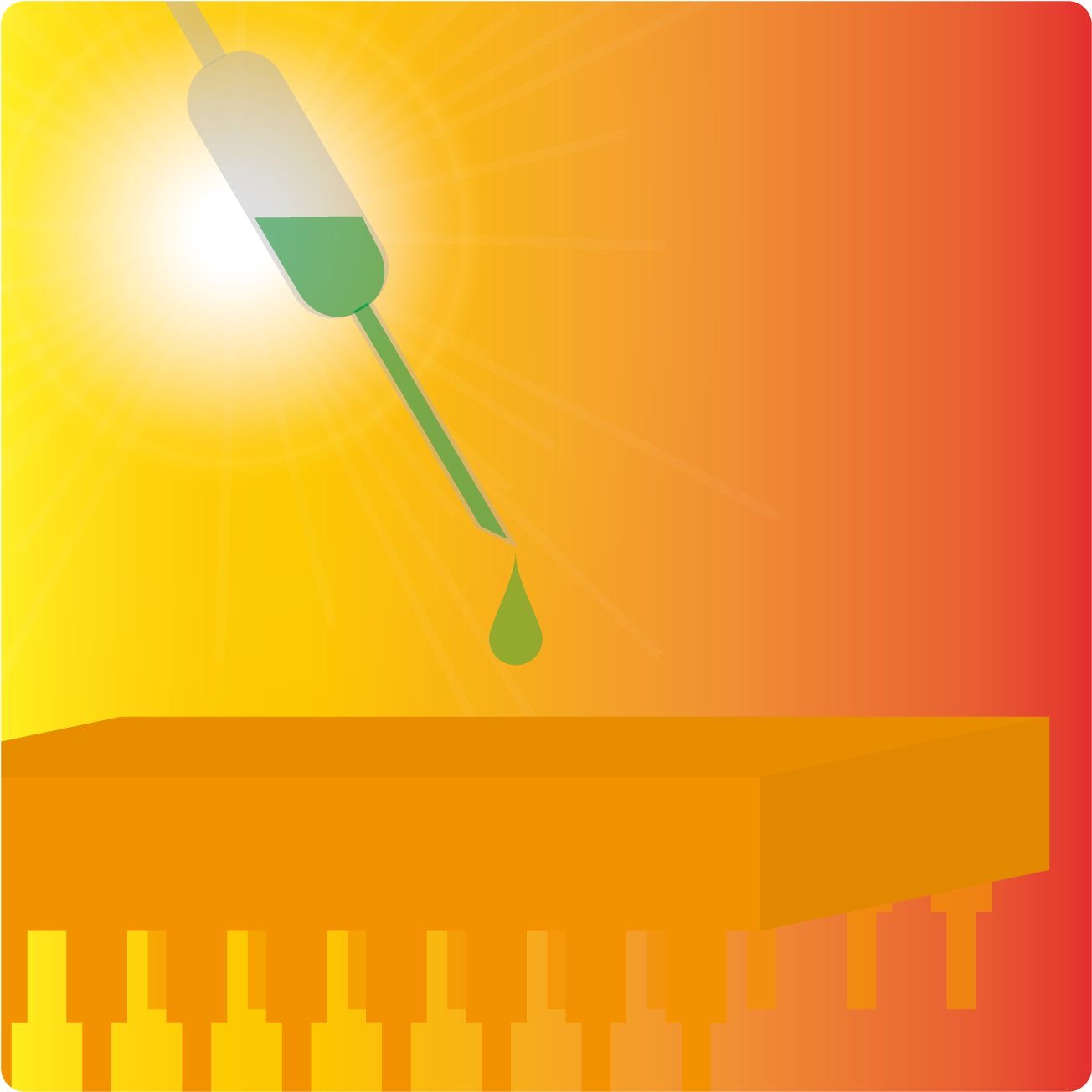 The Chambers Inside The Chip Can Be Arranged To Simulate - Integrated Circuit (2000x1413)