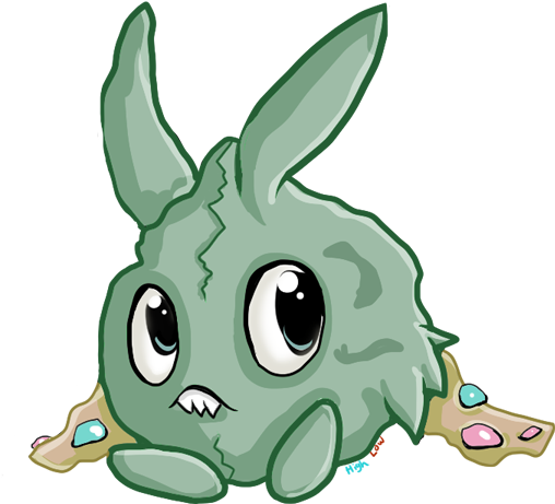 Trubbish Kawaii Garbage By High Low - Cartoon (620x564)