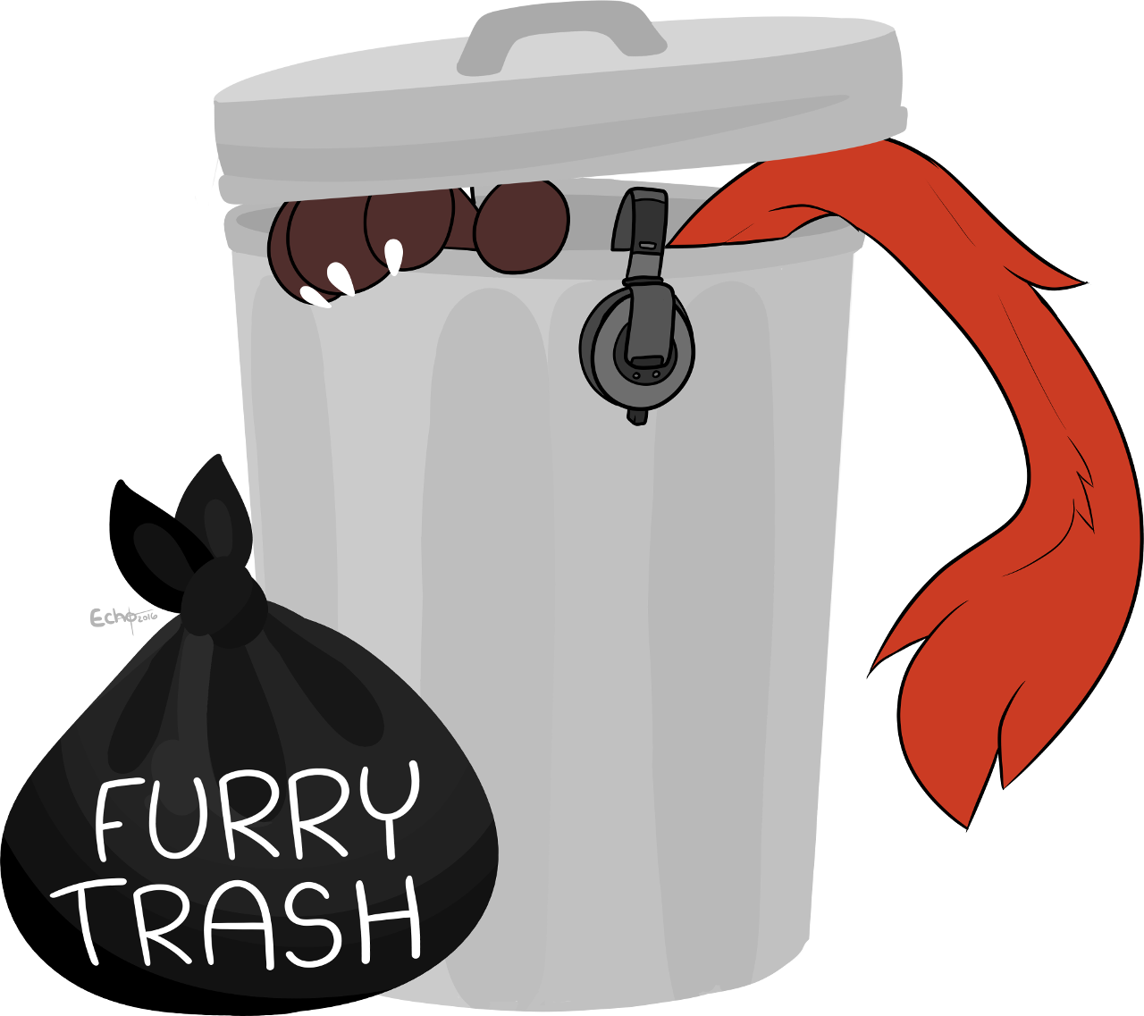 Aura Is Furry Trash, By Yo Ho Yeen - Aura Is Furry Trash, By Yo Ho Yeen (1280x1137)