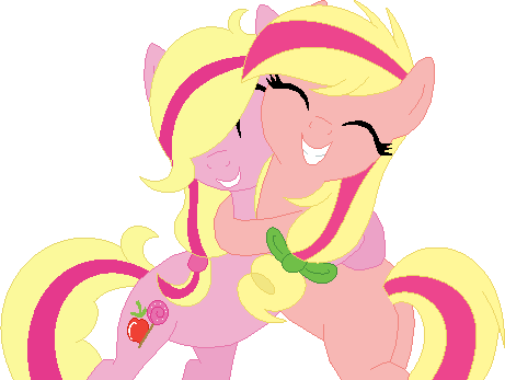 Apple Pop And Apple Tart By Laser-pancakes - Cartoon (461x347)