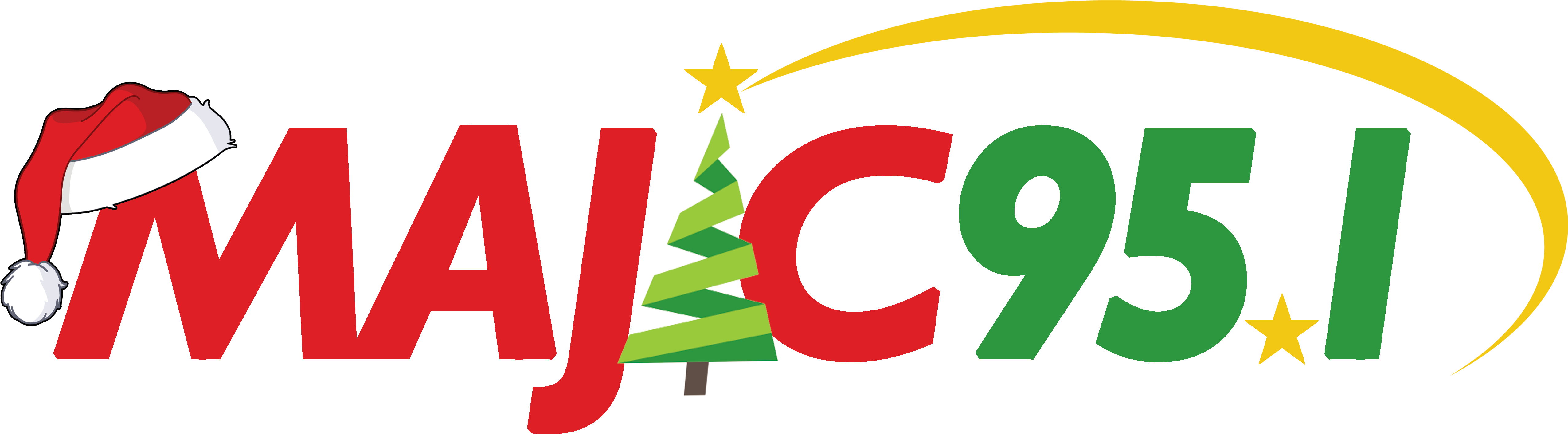 Rock 95 Christmas Toy Drive Clipart - Waji (5491x1571)