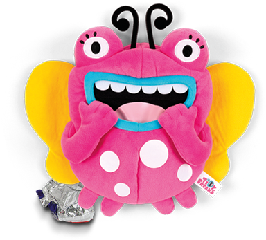 Gorji Car Trash Bag - Tidy Freaks Backseat Litter Bin Buddies In Pink (383x364)