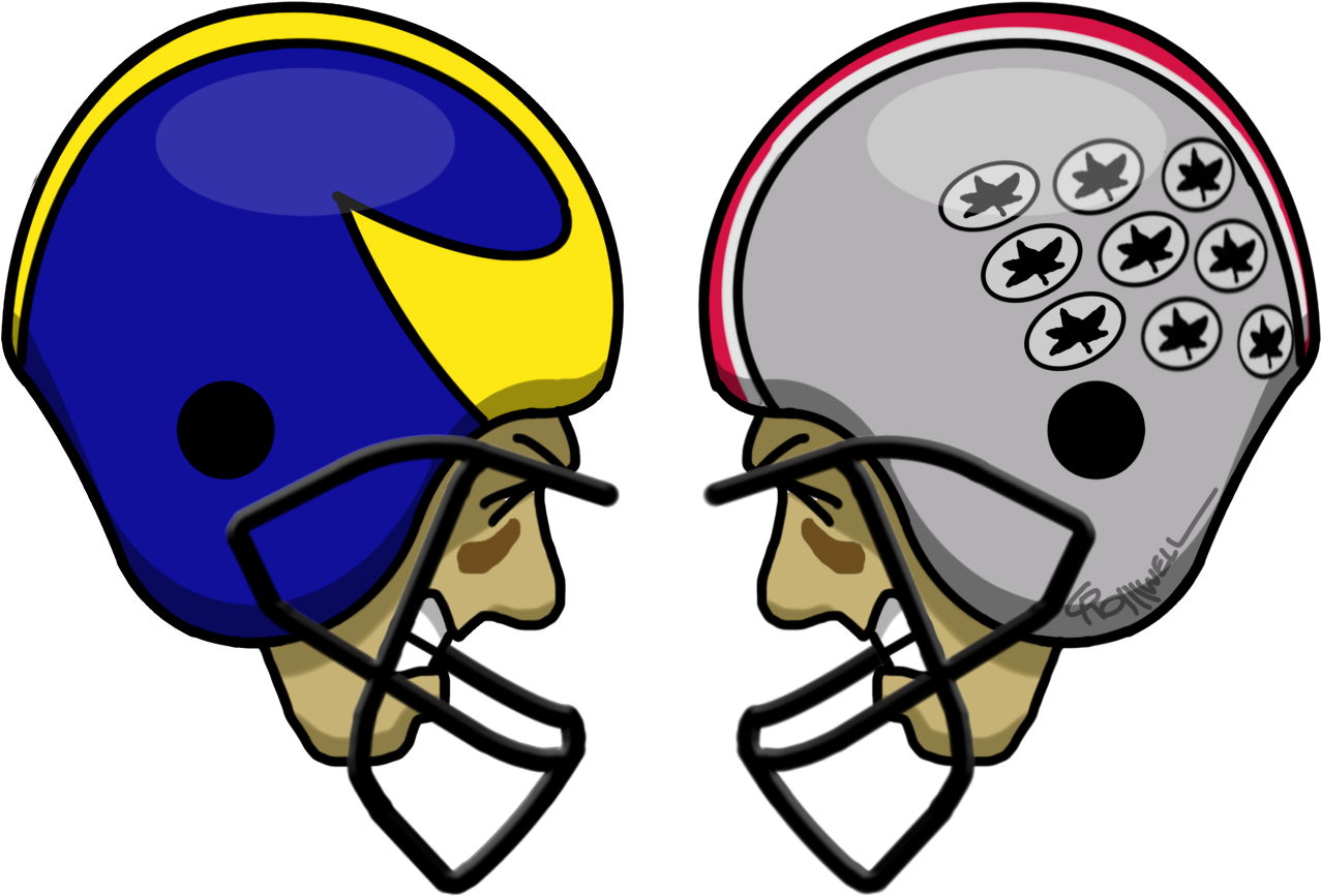 Michigan Wolverines Vs Ohio State Buckeyes Classic - Michigan State Vs Michigan (1400x1000)