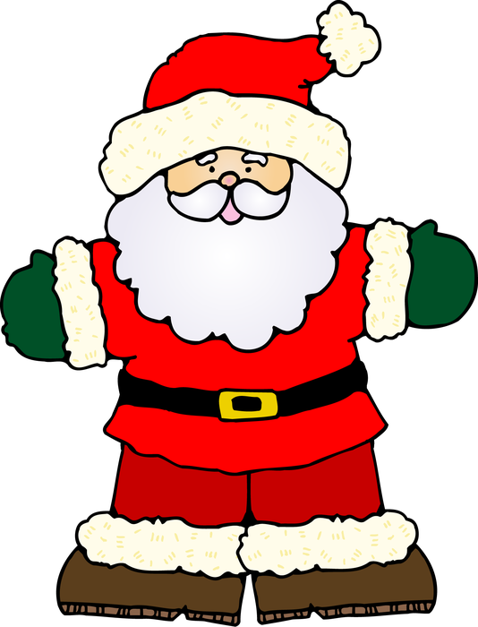 Gift Exchange, Classroom Performance, Class Party And - Santa Claus (534x700)