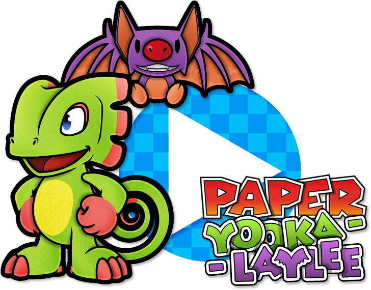 Harmonixer101 768 91 Paper Yooka-laylee By Noctalaty - Paper Yooka Laylee (1000x600)
