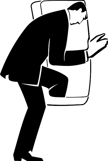 Exit Man, Person, Emergency Exit, Airplane, Emergency, - Emergency Exit Airplane Clipart (430x640)
