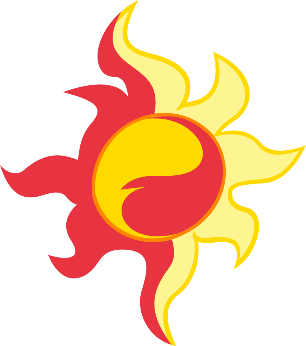 Sunset's Cutie Mark By Zacatron94 - Sunset Shimmer Cutie Mark (1024x1156)