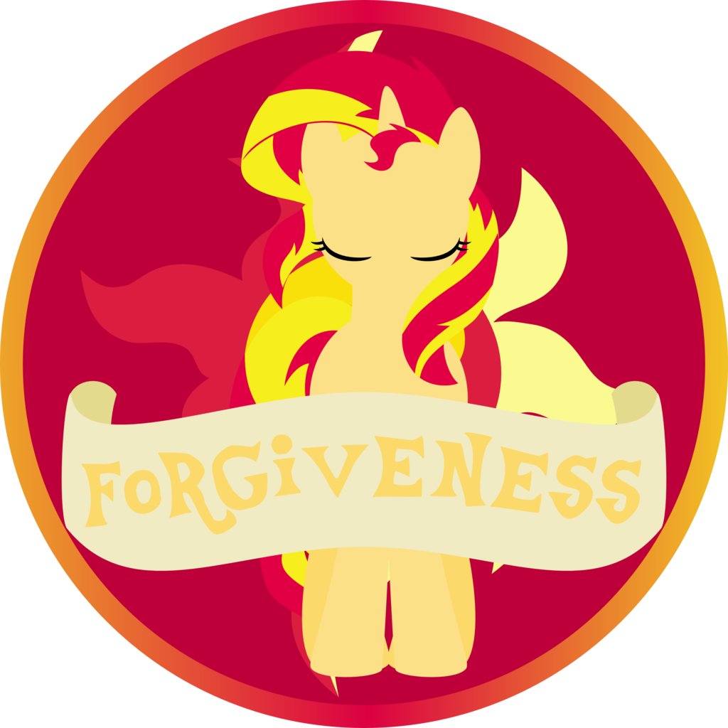 Sunset Button By Midnight St4r Sunset Button By Midnight - Mlp Sunset Shimmer Element (1024x1024)
