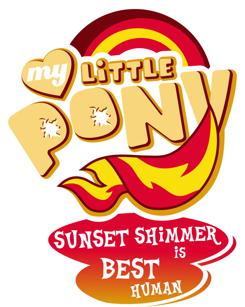 Crazyaniknowit 72 26 Sunset Shimmer Bp Logo By Mit-boy - My Little Pony Boy Logo (1024x1283)