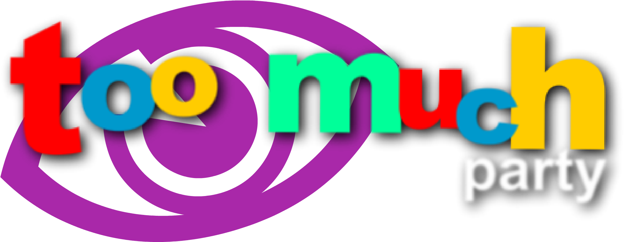 Too Much Party - Graphic Design (2292x875)