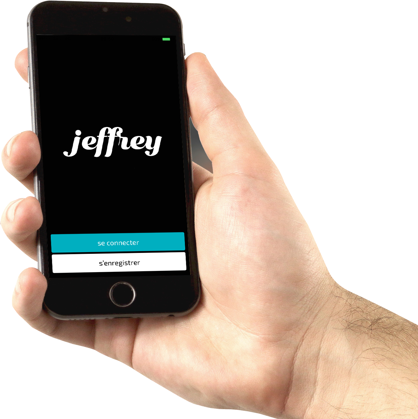 Iphone On Hand Png Image - Iphone X In Hand Png (1561x1493)