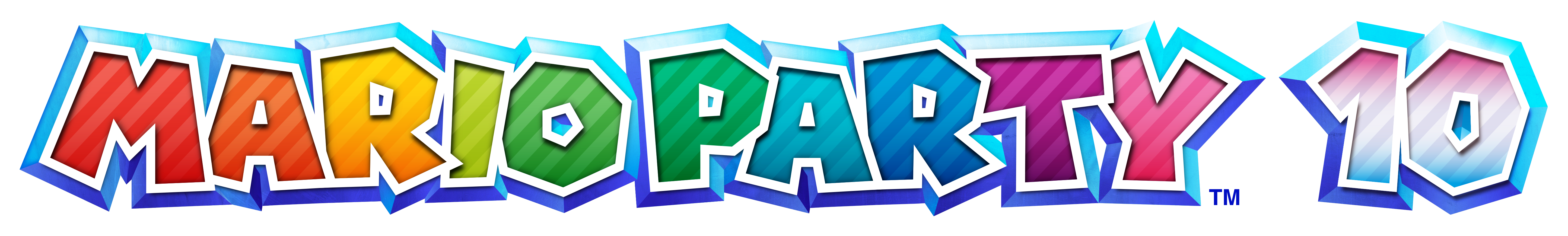 Mario Party 10 Logo - Mario Party 10 Logo (5779x870)