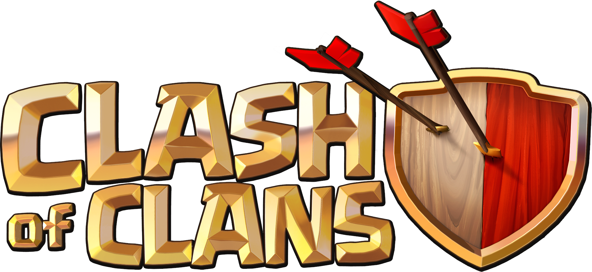 Clash Of Clans Is A Mobile Spin Off Of League Of Legends - Clans Of Clans Logo (2027x931)