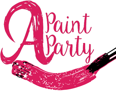 Logo Logo Logo - Paint Party Logo (408x319)