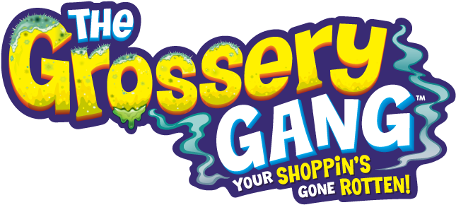 The Grossery Gang Is A Collectable Toy Franchise By - Grossery Gang Logo (649x296)
