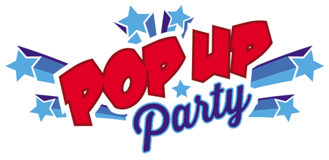 Pop Up Party - Pop Up Party Png (500x293)