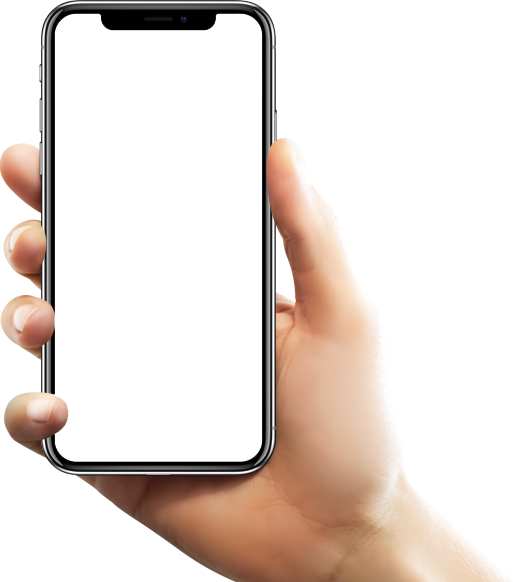Phone In Hand - Mobile Phone Hand Png (513x582)