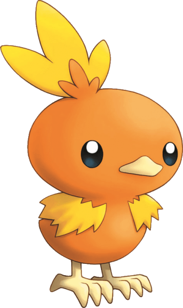 #torchic Pokemon Mystery Dungeon Explorers Of Time - Individual Pokemon Characters (357x600)