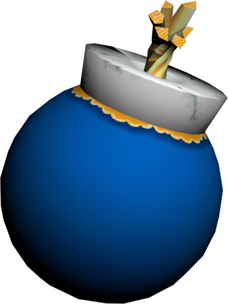 Standard Bombs That Link Carries On His Person In Every - The Legend Of Zelda: The Wind Waker (451x600)