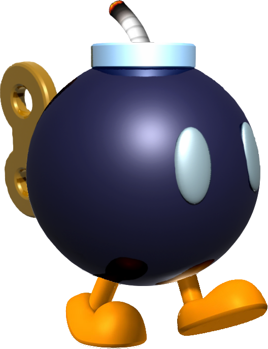 They Bob Omb - Super Mario Bob Oms (528x687)