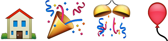 House Party - Generic Character Metallica Mirror With Emoji 1 (1000x200)