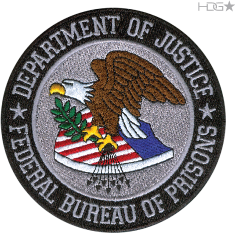 Bop Correctional Officer Black Flexfit® Hat - Federal Bureau Of Prisons Patch (500x500)