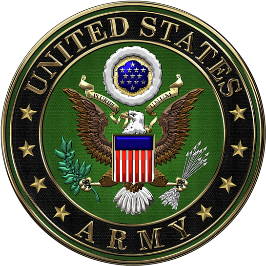 Click And Drag To Re-position The Image, If Desired - Us Army Logo Round (600x600)