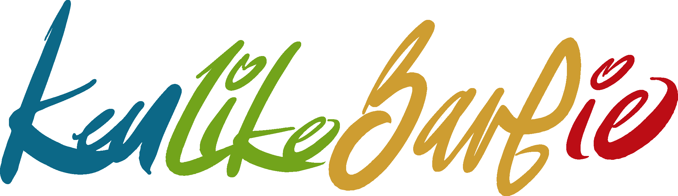 Ken Logo Barbie Graphic Design Doll - Calligraphy (2276x661)